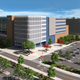 A rendering of Intel’s planned $20 billion microchip production facility, currently scheduled to come online in 2025.
